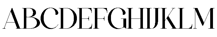 Bilgafe Regular Font UPPERCASE