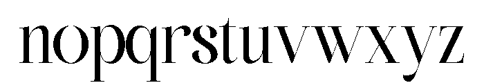 Bilgafe Regular Font LOWERCASE