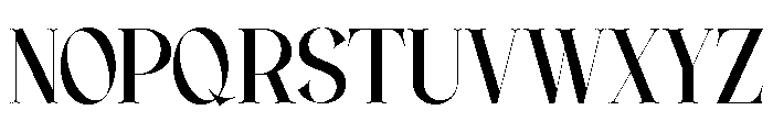 Bilgist-Regular Font UPPERCASE