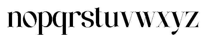 Bilgist-Regular Font LOWERCASE