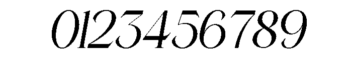 Bilifer Italic Font OTHER CHARS
