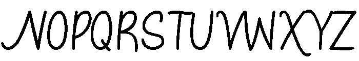 Billabeach Font UPPERCASE