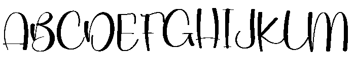 Billgaits Catalogue Font UPPERCASE
