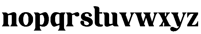 Bilma Font LOWERCASE
