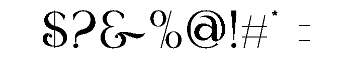 Bimbe Font OTHER CHARS