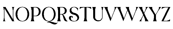 Bimbe Font UPPERCASE