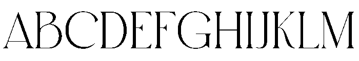 Bimolla Font UPPERCASE