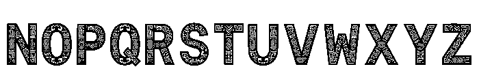 Bina Regular Font LOWERCASE