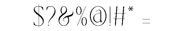 Bingkow Font OTHER CHARS