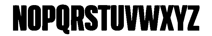 Bingorun Font UPPERCASE