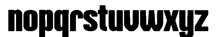 Bingorun Font LOWERCASE