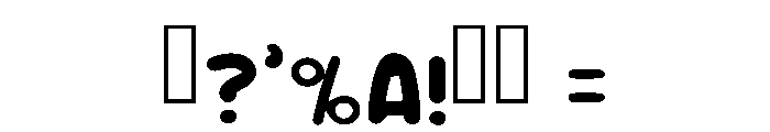 Binko Fun Regular Font OTHER CHARS