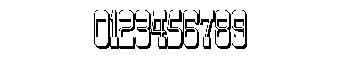 Binose Extrude Font OTHER CHARS
