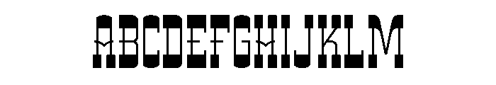 Binose Regular Font UPPERCASE
