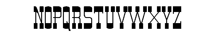 Binose Regular Font UPPERCASE