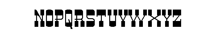 Binose Regular Font LOWERCASE