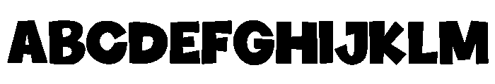 Binoyo Font UPPERCASE