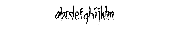 Binsruh Regular FONT
