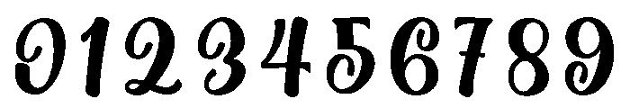Bintage-Regular Font OTHER CHARS