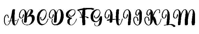 Bintage Font UPPERCASE