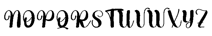 Bintage Font UPPERCASE