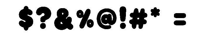 Bionzo Font OTHER CHARS
