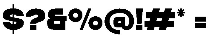 Bipolar Regular Font OTHER CHARS
