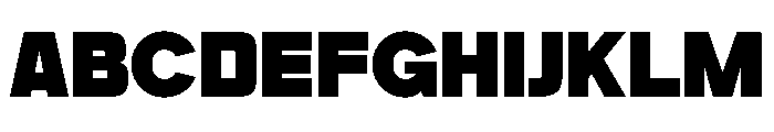 Bipolar Regular Font UPPERCASE