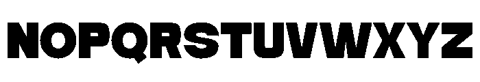 Bipolar Regular Font LOWERCASE