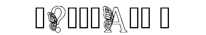 Birch Regular Font OTHER CHARS