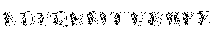 Birch Regular Font LOWERCASE