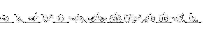Bird Doodle FONT