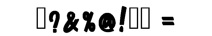 Bird Lovers Regular Font OTHER CHARS