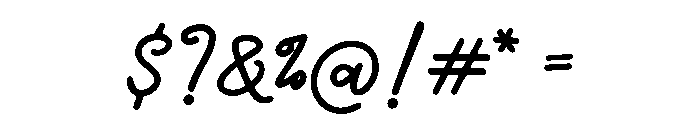 Birdie Bash Regular Font OTHER CHARS