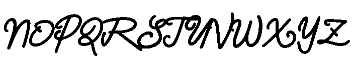 Birdie Bash Regular Font UPPERCASE