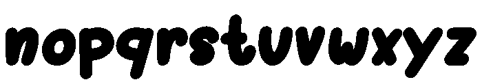 Birdview Bold Italic Font LOWERCASE