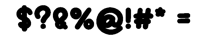 Birdview Bold Font OTHER CHARS