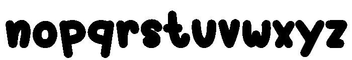 Birdview Bold Font LOWERCASE