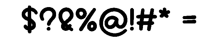 Birdview Font OTHER CHARS