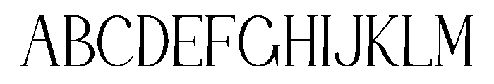 BirestaMidnight-Regular Font UPPERCASE