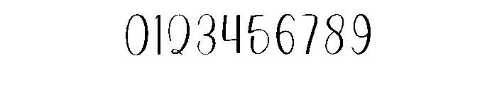 Birhday Thursday Font OTHER CHARS