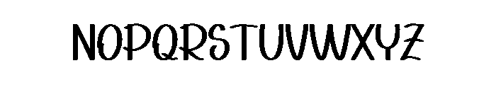 Birhtday Party Font LOWERCASE