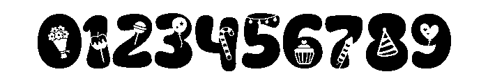 Birth Decor Font OTHER CHARS