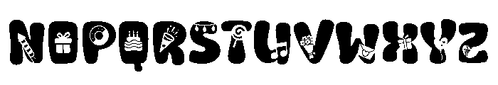 Birth Decor Font LOWERCASE
