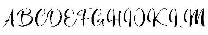 Birthday Antaresia Font UPPERCASE