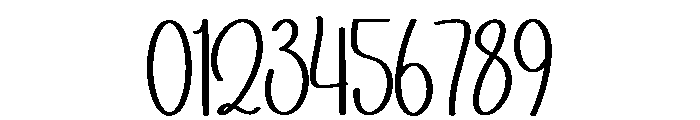 Birthday April Font OTHER CHARS