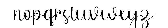 Birthday Bestfriends Font LOWERCASE