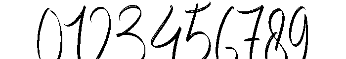 Birthday Calligraphy Regular Font OTHER CHARS