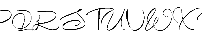 Birthday Calligraphy Regular Font UPPERCASE