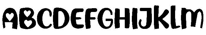 Birthday Celebrate Font UPPERCASE